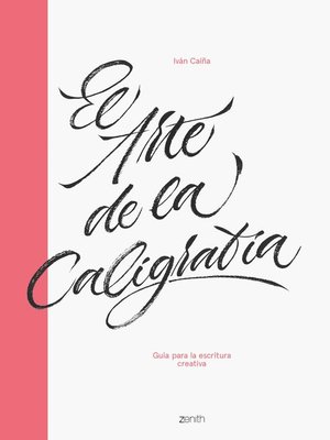 cover image of El arte de la caligrafía